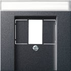 GIRA - Abd. BSF TAE USB System 55 Anthrazit