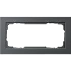 GIRA - Abdeckrahmen 2f o.M. Gira E2 Anthrazit