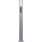 GIRA - E-Säule Licht + 3x Leereinheit 1600 mm Gira Energiesäule F Alu