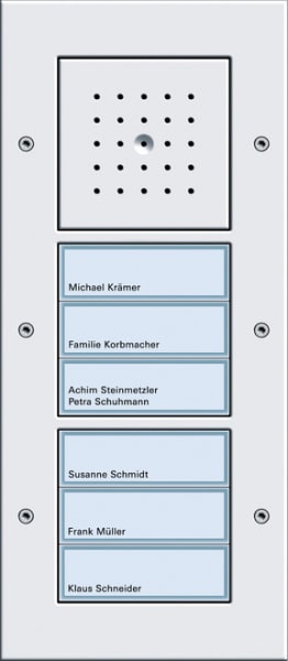GIRA - Türstation AP 6f Türko Reinweiß