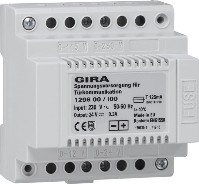 GIRA - Spannungsvers. DC 24 V 300 mA REG Elektronik