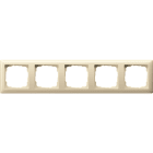 GIRA - Abdeckrahmen 5f Standard 55 Cremeweiß