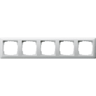 GIRA - Abdeckrahmen 5f Standard 55 Reinweiß