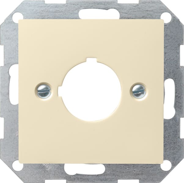 GIRA - Abd. Tragring Geräte Ø 22,5 mm System 55 Cremeweiß