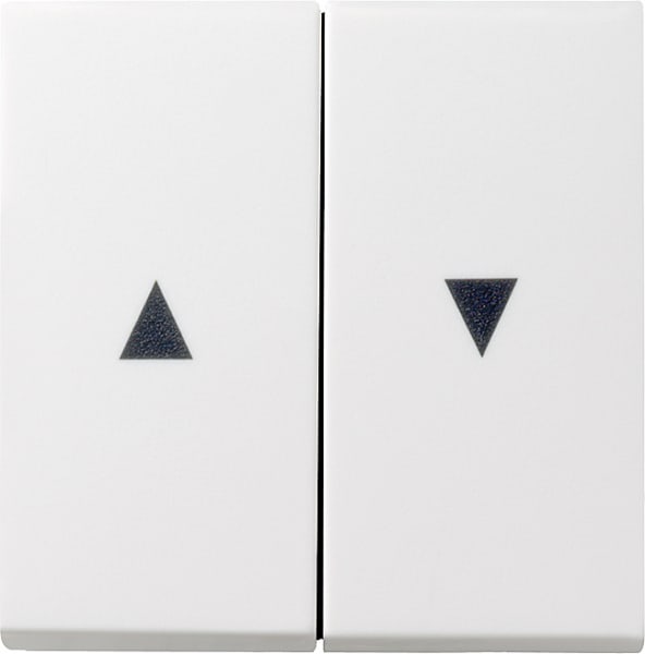 GIRA - Wippe 2f Pfeil System 55 Reinweiß
