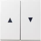 GIRA - Wippe 2f Pfeil System 55 Reinweiß