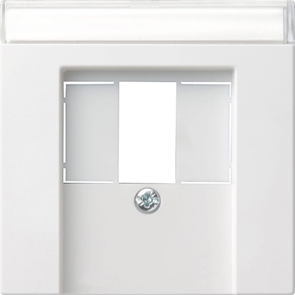 GIRA - Abd. BSF TAE USB System 55 Reinweiß
