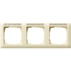 GIRA - Abdeckrahmen 3f waager. BSF Standard 55 Cremeweiß