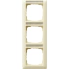 GIRA - Abdeckrahmen 3f senkr. BSF Standard 55 Cremeweiß