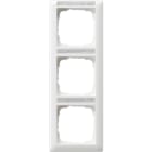 GIRA - Abdeckrahmen 3f senkr. BSF Standard 55 Reinweiß