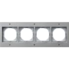 GIRA - Abdeckrahmen 4f Gira TX_44 (WG UP) F Alu