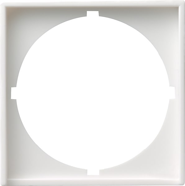 GIRA - Adapterrahmen rund 50 x 50 mm System 55 Reinweiß