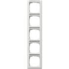 GIRA - Abdeckrahmen 5f senkr. BSF System 55 Reinweiß
