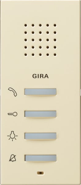 GIRA - Wohnungsstation AP System 55 Cremeweiß