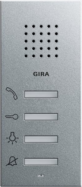 GIRA - Wohnungsstation AP System 55 F Alu