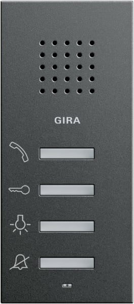 GIRA - Wohnungsstation AP System 55 Anthrazit