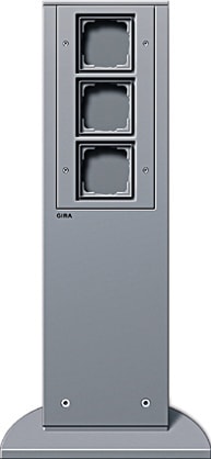 GIRA - E-Säule 3x Leereinheit 491 mm Gira Energiesäule F Alu