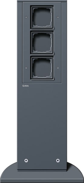 GIRA - E-Säule 3x Leereinheit 491 mm Gira Energiesäule Anthrazit