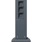 GIRA - E-Säule 3x Leereinheit 491 mm Gira Energiesäule Anthrazit