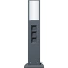 GIRA - E-Säule Licht + 3x Leereinheit 769 mm Gira Energiesäule Anthrazit