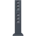 GIRA - E-Säule 6x Leereinheit 769 mm Gira Energiesäule Anthrazit
