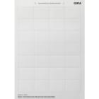 GIRA - Beschriftungsbögen 46,9 x 36,9 mm Zubehör