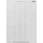 GIRA - Beschriftungsbögen 38 x 54 mm Zubehör