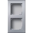 GIRA - Profil 2f senkr. + waager. Profil 55 Aluminium