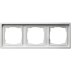 GIRA - Abdeckrahmen 3f Flächenschalter Reinweiß