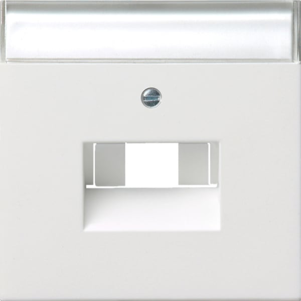 GIRA - Abd. BSF UAE/IAE + Netzwerk Flächenschalter Reinweiß