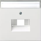 GIRA - Abd. BSF UAE/IAE + Netzwerk Flächenschalter Reinweiß