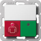 GIRA - Ruf- + Anwesenheitst. System 55 Reinweiß