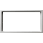 GIRA - Abdeckrahmen 2f o.M. Flächenschalter Reinweiß