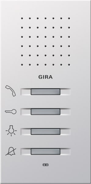 GIRA - Wohnungsstation AP Flächenschalter Reinweiß