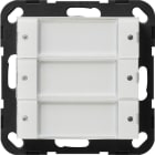 GIRA - Tastsens.2 3f 24 V pot.frei BSF System 55 Klar/Reinweiß