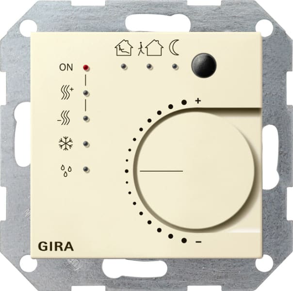 GIRA - KNX Stetigregler Tasterschnittstelle 4f System 55 Cremeweiß