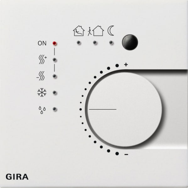 GIRA - KNX Stetigregler Tasterschnittstelle 4f Flächenschalter Reinwei