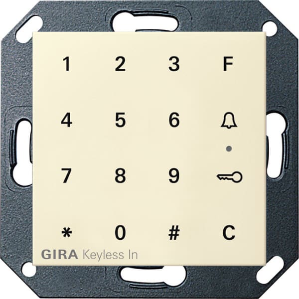 GIRA - Gira Keyless In Codetastatur System 55 Cremeweiß