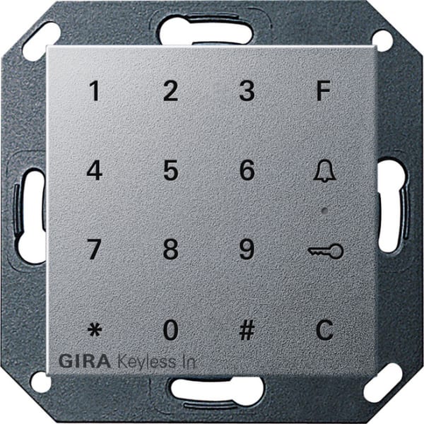 GIRA - Gira Keyless In Codetastatur System 55 F Alu