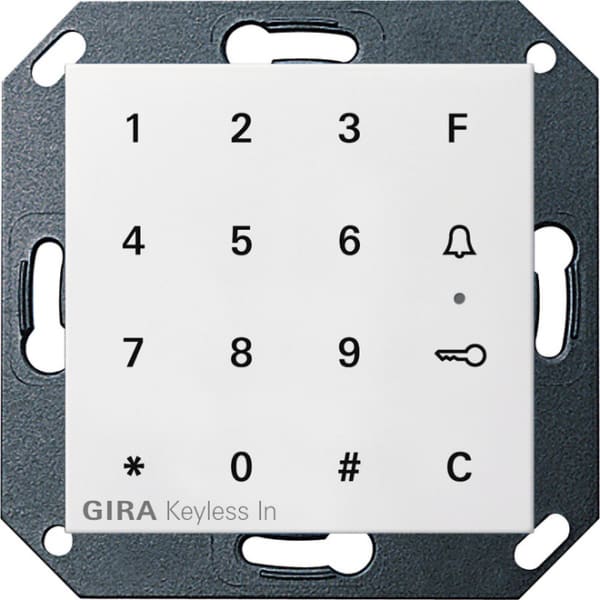 GIRA - Gira Keyless In Codetastatur System 55 Reinweiß m