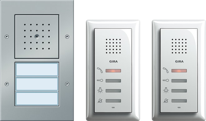 GIRA - ZFH-Paket Audio Türko F Alu