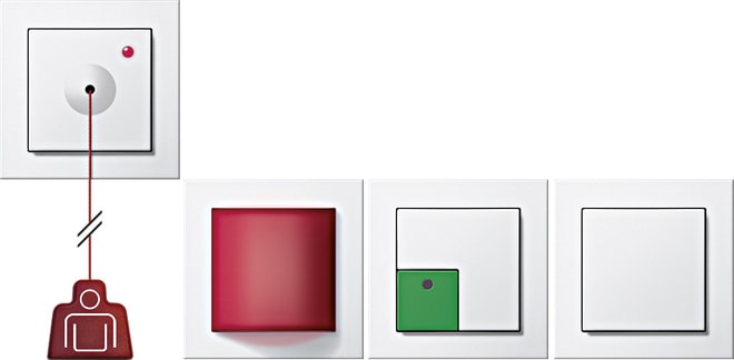 GIRA - Notrufset Gira E2 Reinweiß