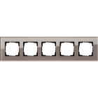 GIRA - Abdeckrahmen 5f Gira Esprit G Umbra