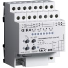 GIRA - Jalousieaktor 4f DC 24 V Hand KNX REG