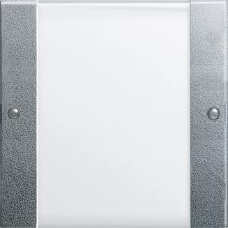 GIRA - Wippenset 1f BSF System 55 Klar/F Alu