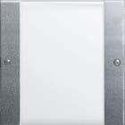 GIRA - Wippenset 1f BSF System 55 Klar/F Alu