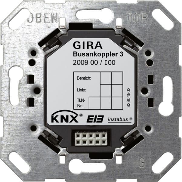 GIRA - Busankoppler 3 externer Fühler KNX Einsatz