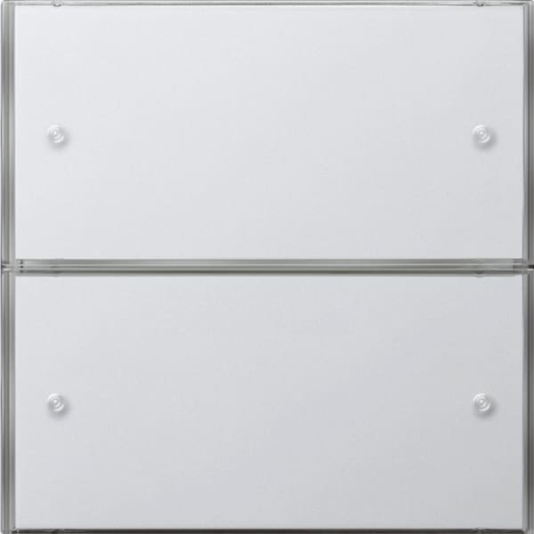 GIRA - KNX Tastsensor 3 Basis 2f Flächenschalter Reinweiß