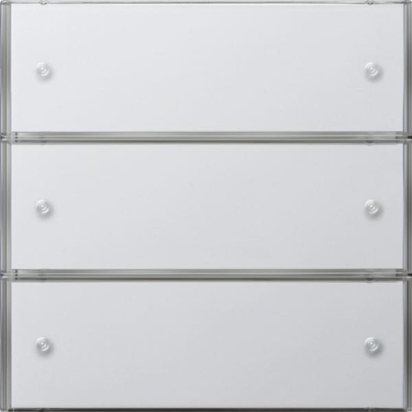 GIRA - KNX Tastsensor 3 Basis 3f Flächenschalter Reinweiß