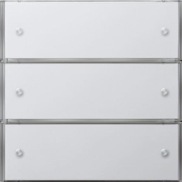 GIRA - KNX Tastsensor 3 Komfort 3f Flächenschalter Reinweiß